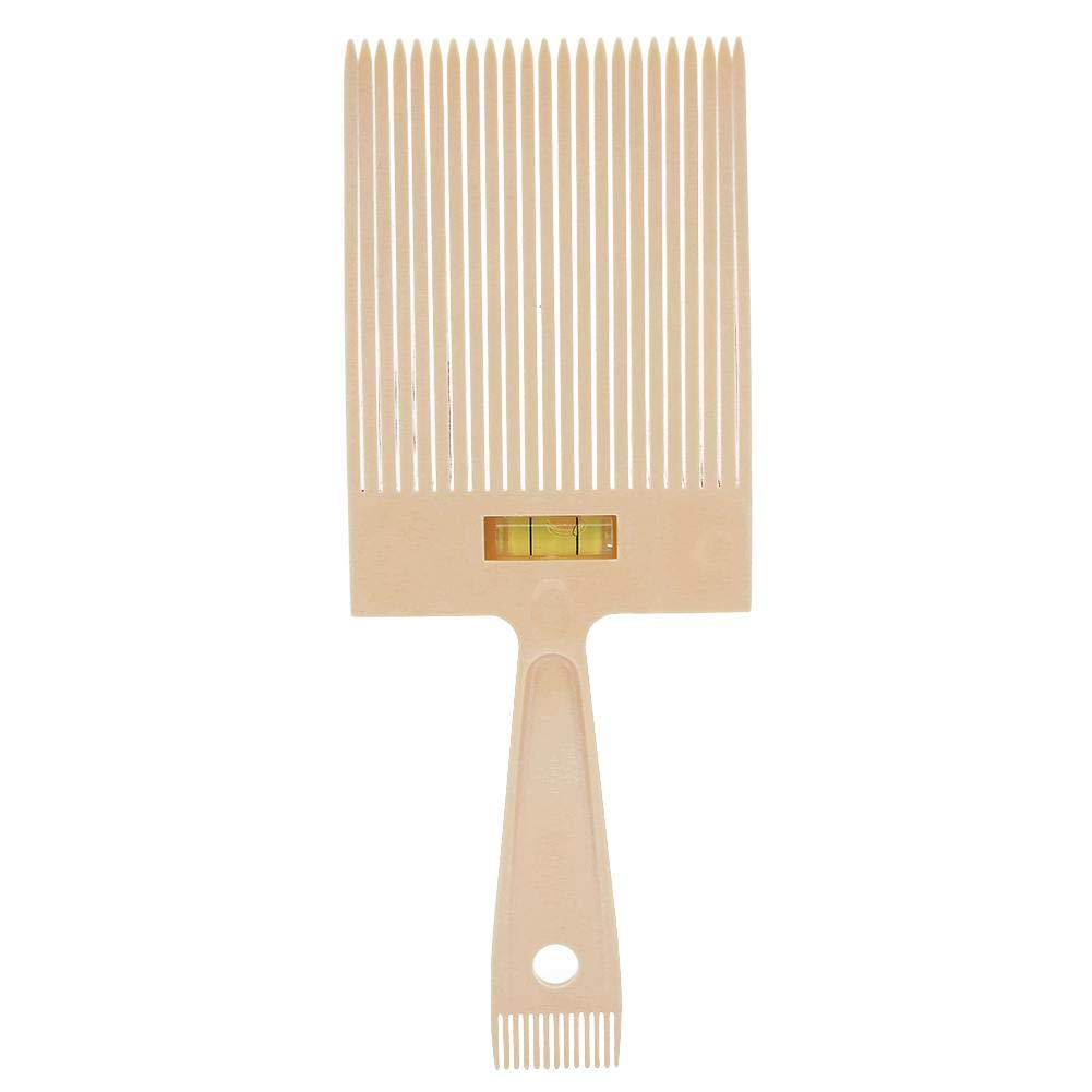 Flat Top Comb for Men, Professional Hair Styling Dual-Ended Flat Top Guide Comb Barber Clipper Tool with Accurate Water Leveling Salon Hair Styling Cutting Tool Accessories