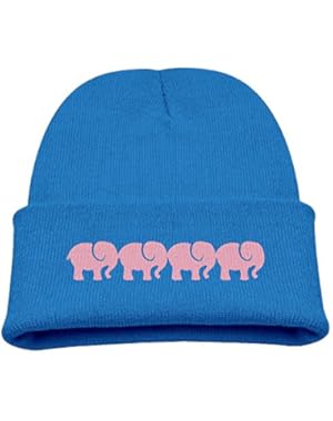 Pink Elephants Family Infant Toddler Baby Soft Cute Lovely Newborn Kids Hat Beanies Caps For Baby Boys Girls
