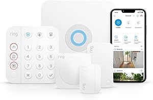 Ring Alarm-Set - S | Alarmanlage für Haus & Wohnung mit WLAN und Sensoren | Alarm-Benachrichtigungen direkt auf dein Smartphone | haustierfreundlich | Funktioniert mit Alexa