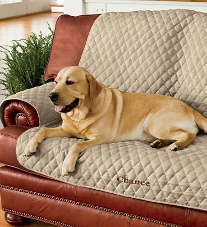 Amazon Com Plow Hearth Polyester Pet Sofa Protective Covers
