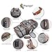 Premium Double Expandable Airline Approved Pet Carrier, Soft Sided Cat and Dog Carrier Bag, Pet Travel Carrier with Plush Fleece Bedding for Airplanes, Cars, Travel Tote with Seatbelt Strap
