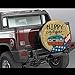 Waldeal American Flag Spare Tire Cover, Waterproof and Dustproof, Ideal For Trucks, Trailers and Jeeps, 14 Inches