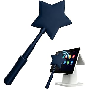 Retractable Star Credit Card Wand, Portable Contactless Tap to Pay Wand, 3D Printed Wand Card Holder, Creative Gifts for Kids