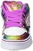 Heelys Kid's Motion Plus Skate Shoe Fashion Sneaker - White/Rainbow/Hot Pink - Girls - 13