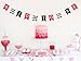 Bride to Be Party Banner - Pink, Gold, Black, White Bachelorette, Bridal Shower Favor