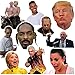 (20 Pack) Funny Internet Memes and Celebrity Vinyl Sticker Pack Stickers for Laptop, iPhone, Water Bottles, Computer, and Hydro Flask by The Carefree Bee