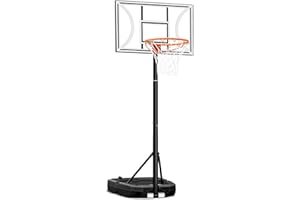 Seray Kids Basketball Hoop with 32IN Backboard, 3-9FT Adjustable Height Outdoor Swimming Pool Basketball Goal, Indoor Portable Basketball Hoop for Youth/Toddler in Backyard/Driveway/Poolside/Room