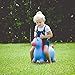 Kiddie Play Horse Hopper Unicorn Inflatable Ride On Bouncy Animal Hoppity Hop Toy for Kids (Pump Included)