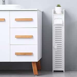 Amazon.com: YOURLITE Paper Towel Storage Narrow Cabinet ...