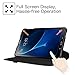 Fintie Rotating Case for Samsung Galaxy Tab A 10.1 - Premium PU Leather 360 Degree Swivel Stand Cover with Auto Sleep/Wake for Galaxy Tab A 10.1 Inch (NO S Pen Version SM-T580/T585/T587) Tablet, Black
