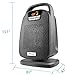 OPOLAR 1500W Digital Ceramic Space Heater with Oscillating Feature, Fast Heating for Small and Middle Rooms, Office Floor, Desk or Other Indoor Space, Timer, Powerful and Portable, ETL Approved