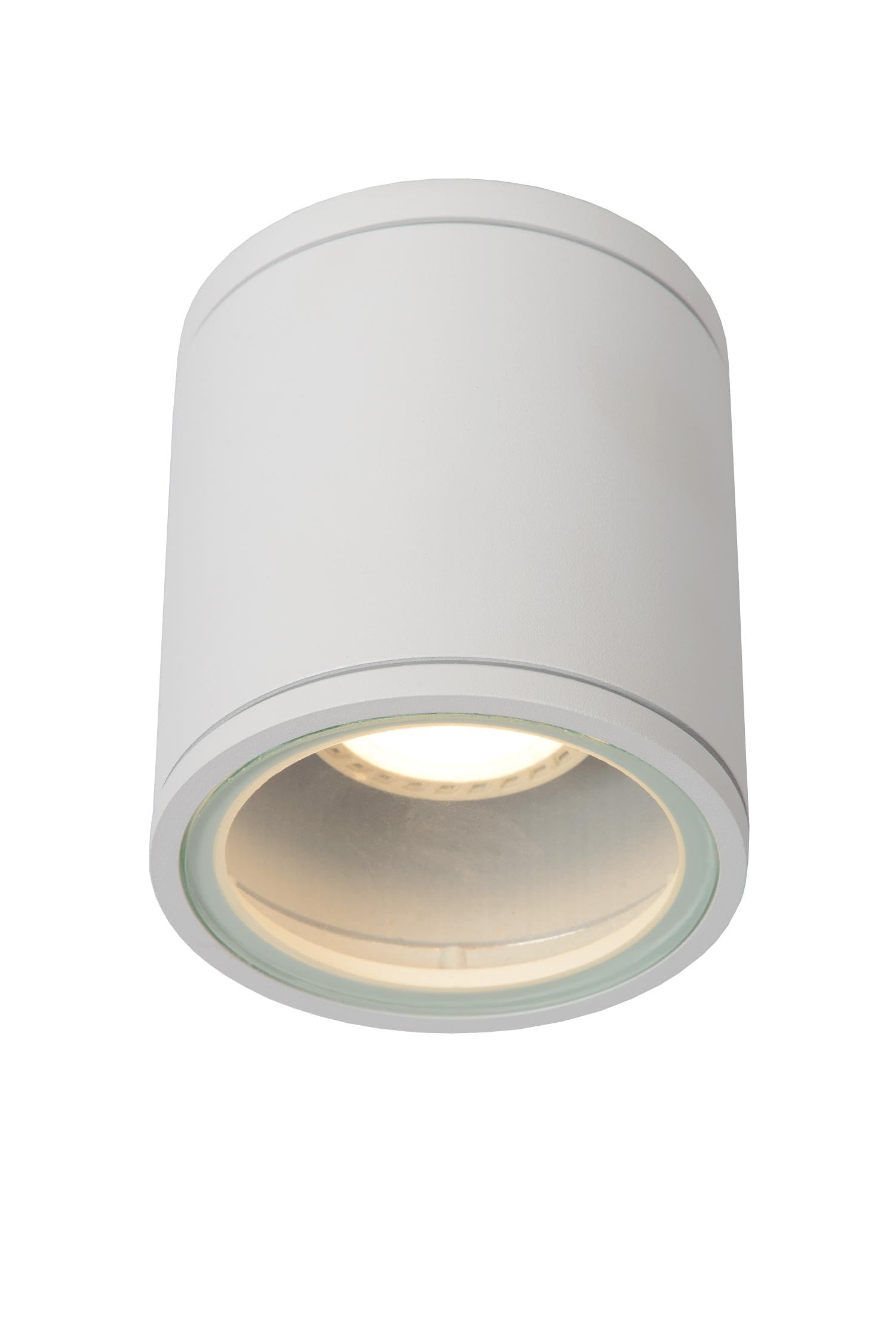 LUCIDE AVEN - Ceiling Spotlight Bathroom - Ø 9 cm - 1xGU10 - IP65 - White