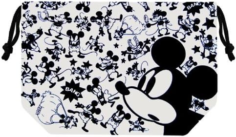 Amazon Co Jp ディズニー レトロミッキー ランチ巾着 H17cm X W27cm おもちゃ