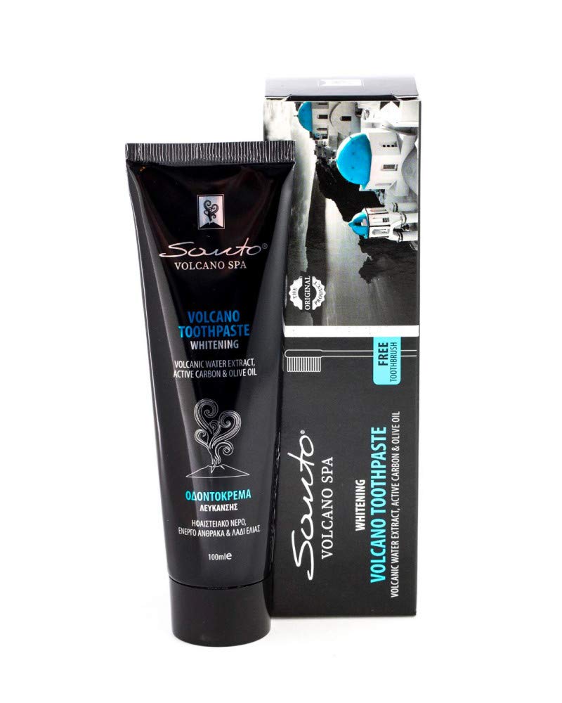 Santo Volcano Whitening Toothpaste 100 ml