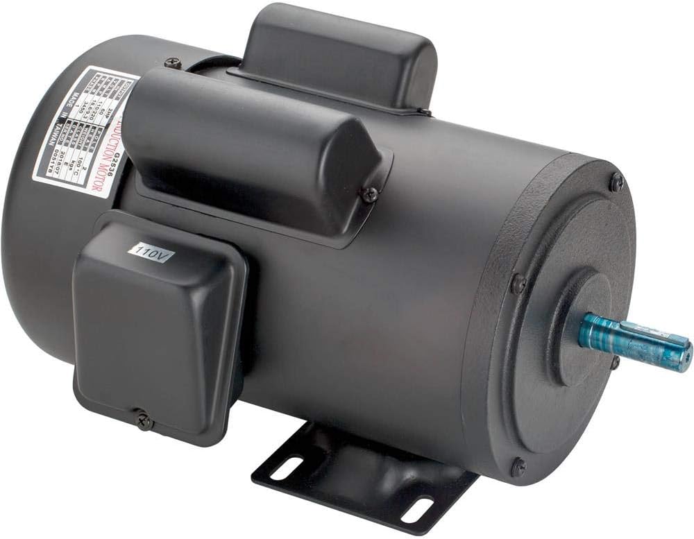 Grizzly Industrial G2536 - Heavy-Duty Motor 2 HP Single-Phase 3450 RPM TEFC 110V/220V