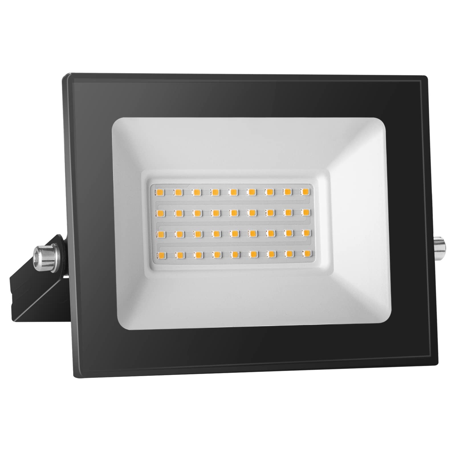 Probapro 30W Led Floodlight Outdoor, 3000LM 3000K Warm White Spotlight, IP65 Waterproof LED Security Lights for Backyard, Garage, Workshop — image 1