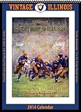 Illinois Fighting Illini 2014 Vintage Football Calendar by 