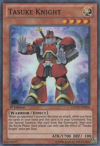 Yu-Gi-Oh! - Tasuke Knight (GAOV-EN004) - Galactic Overlord - Unlimited Edition - Super Rare