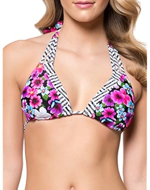 Jessica Simpson Swimwear Botanica Triangle Top
