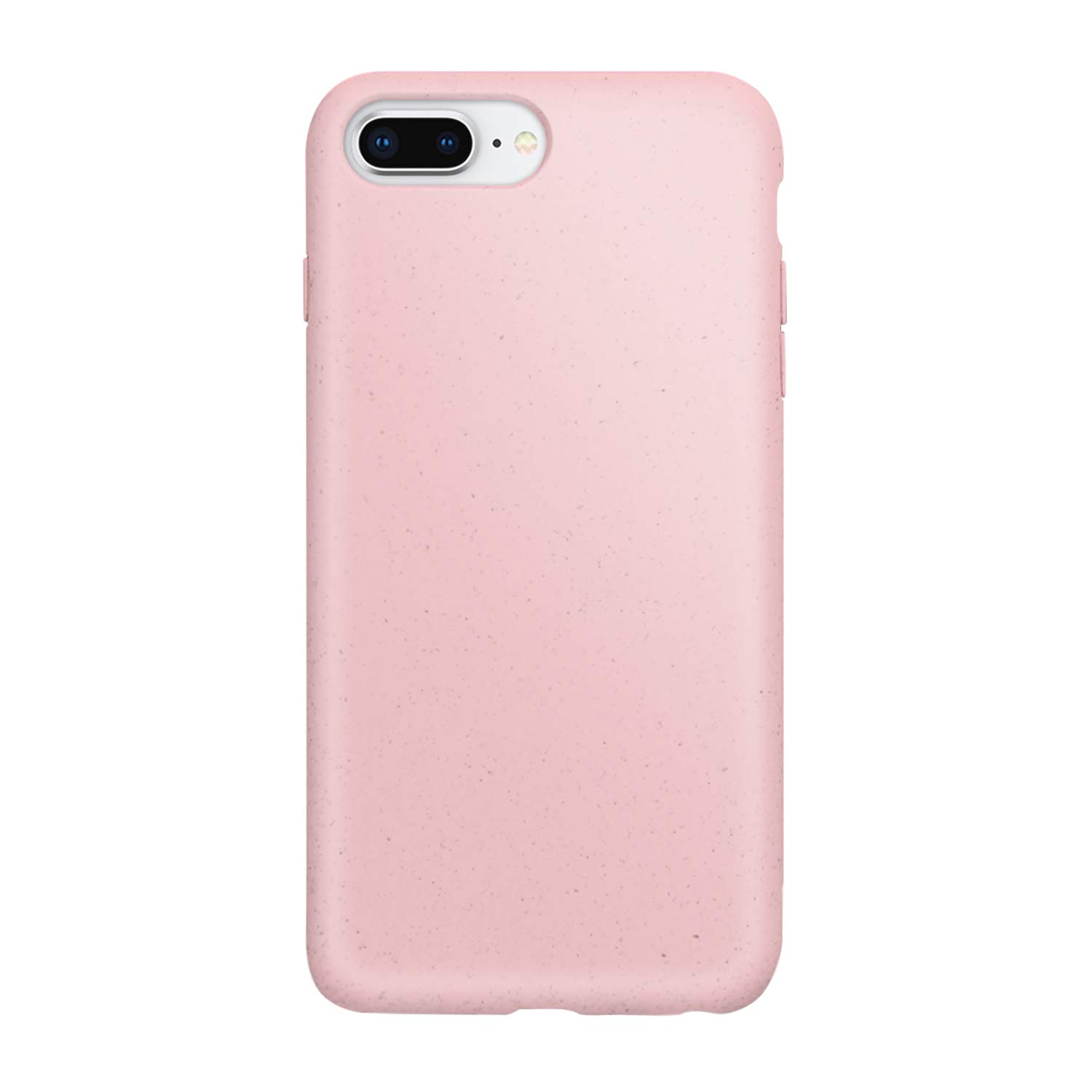FOREVER Case compatible with iPhone 7 Plus / 8 Plus, protective case made from biodegradable materials, organic case anti-scratch, shockproof bumper, environmentally friendly mobile phone case, cover.