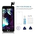 iPhone 6S Screen Replacement P-zone 3D Touch LCD Display Digitizer Full Pre-assembled Kit (Include Home Button, Front Camera, Ear Speaker, etc) with Repair Tools and Screen Protector