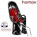Hamax Zenith Rear Child Bike Seat (Grey/Red, Frame Mount)