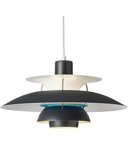 MLEEPRO PH5 Pendant Light with E27 Compatible Socket for Modern