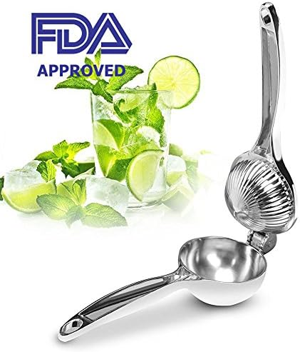 Lemon Squeezer &amp; Lime Juicer – The Ultimate Manual Press For Citrus Fruit with High Strength,Heavy Duty Design,Pressing Juice For Fruit or Vegetables