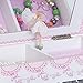 Mele & Co. Cristiana Girl's Musical Ballerina Jewelry Box (Ballet Slipper and Ribbon Design)