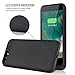 iPosible iPhone 7 Plus Battery Case | 7000mAh Ultra Slim Extended Battery Backup Case Charger Pack Power Bank for iPhone 7 Plus (2016) - 5.5 inch Black [24 Month Warranty]
