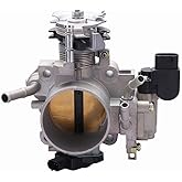 ASTOU TB1261 Electronic Throttle Body 2003 2004 2005 for Honda Accord 2.4L & 2004 2005 2006 for Honda Element 2.4L, 5-Speed Automatic, Replaces OEM 16400-RAA-A62 16400-PZE-A51 16400PZDA11