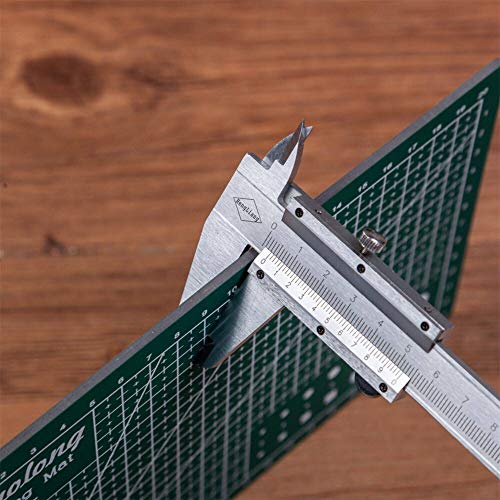 Schneidematte A3/A4/A5, grün, 3 mm dick, doppelseitig, langlebig, Schneideunterlage, Patchwork-Werkzeug, DIY… – Bild 6