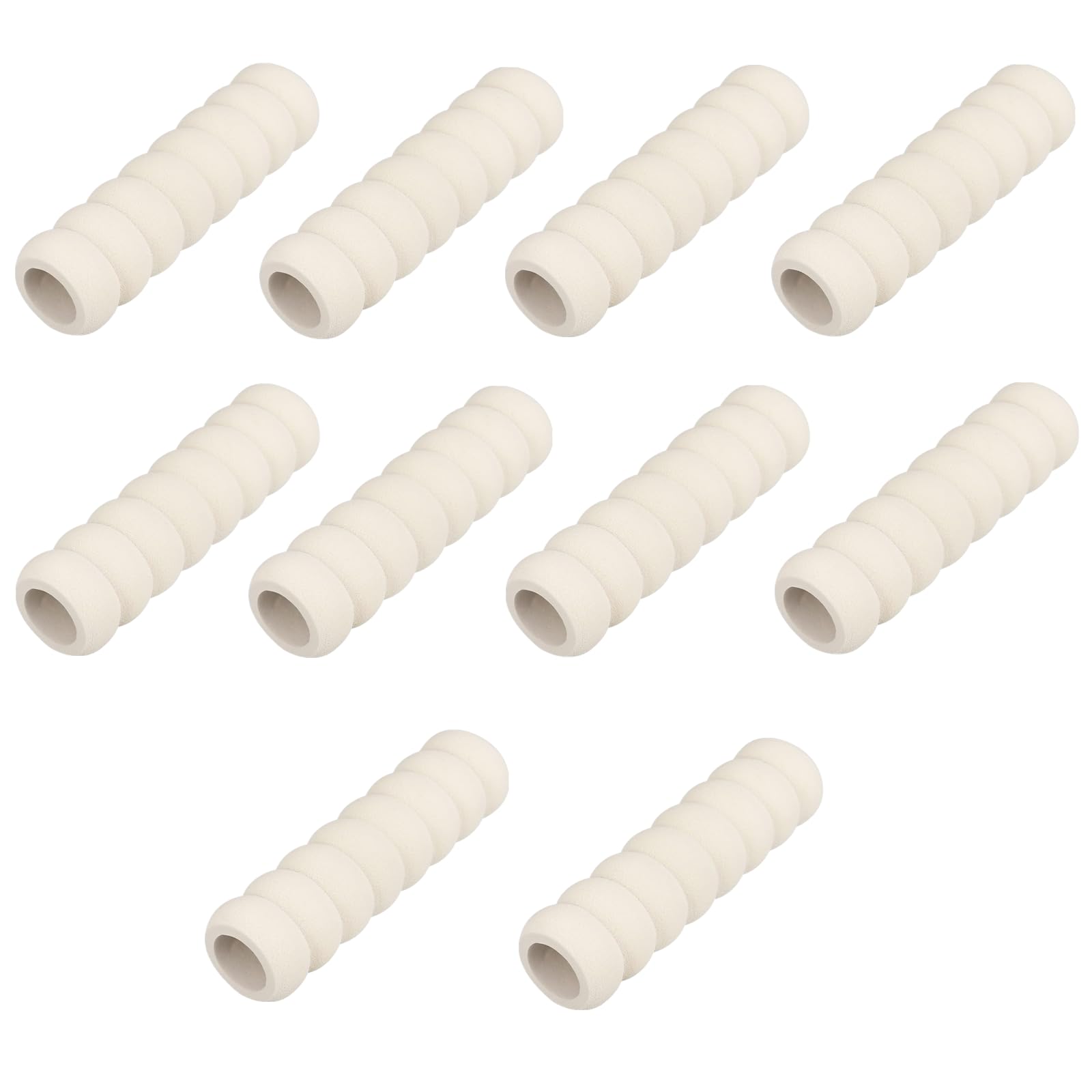 10 PCS Door Handle Protectors Protective Door Handle Cover Foam Door Handle Bumper Soft Foam Kid Baby Safety Door Handle for Door or Window Handle(White)