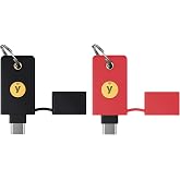 2Pack Protective Case for YubiKey 5C NFC,Silicone Cover Holder