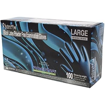 Amazon.com: Adenna Dark Light 9 mil Nitrile Powder Free