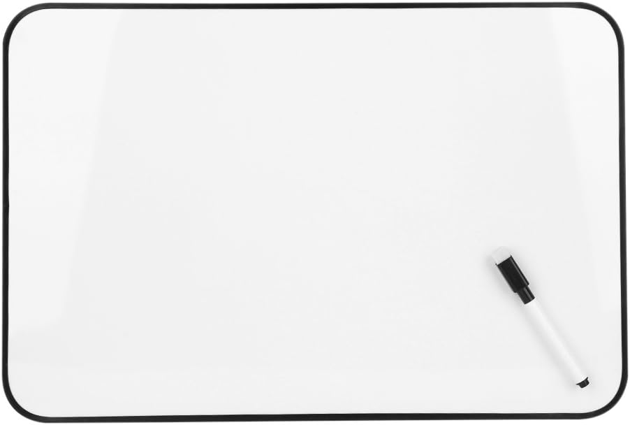 Amazon 壁掛けホワイトボード 両面ホワイトボード 小型 白板 消しゴム ペン付き 卓上 黒板 持ち運び 机上 黒板ボード 予定表 スケジュール 会議 メモボード メッセージボード 卓上ボード おしゃれ 掲示板 メニューボード オフィス 学校 病院 自宅 看板 スケジュール