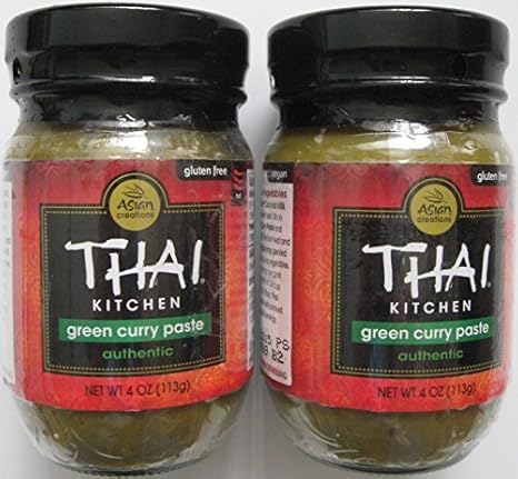 Thai Kitchen Green Curry Paste 2 Pack By Asian Creations Amazon