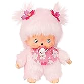 Monchhichi Classic Bebichichi Sakura Cherry Blossom Plush by Sekiguchi