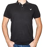 American Eagle Outfitters Core Flex Mens Classic Fit Mesh Solid Polo T-shirt