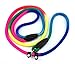 yueton Rainbow Pet Dog Nylon Leash Adjustable Loop Slip Lead Rope