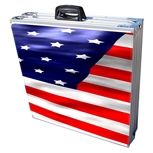 8-Foot Professional Beer Pong Table - America Graphic - Thumbnail 2