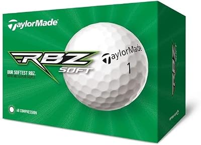 TaylorMade RBZ Soft Golf Balls 2 Piece Ionomer Core Distance Box Set