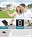 TINCINT Fitness Tracker & Heart Rate Monitor, ID107 Bracelet Pedometer Watches Sleep Monitor Life Waterproof Fitness Band Wristband for Android iOS Phones, Black