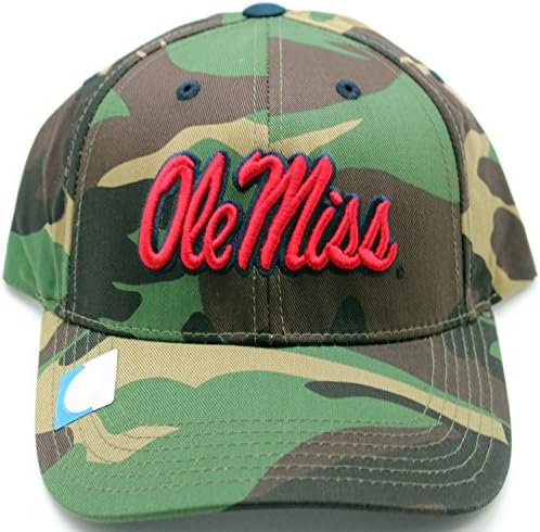 Ole Miss Camo Cap Adjustable
