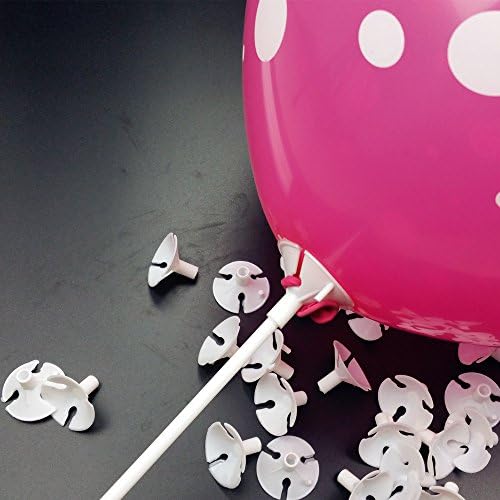 30 Sets /lot 32cm cartoon round balloon latex Balloon Stick/Pole plastic Sticks Wedding balloon decoration accessories White