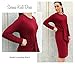 Style Arc Sewing Pattern - Serena Knit Dress (Sizes 18-30)