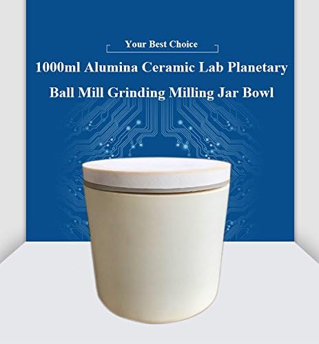 Alumina Ceramic Lab Planetary Ball Mill Grinding Jar (1000ml)