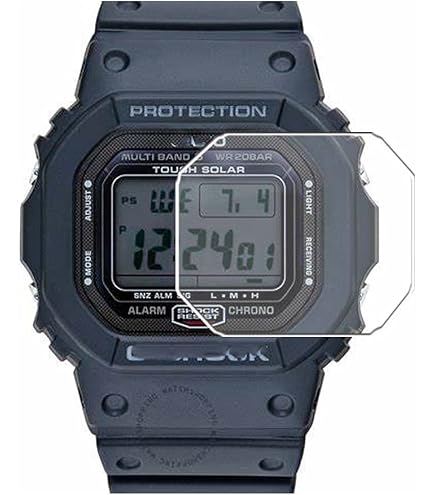 Film Protection Écran AtFoliX FX-Clear - 3X - Compatible Casio WV-59R-1A - Anti-Rayures 6H
