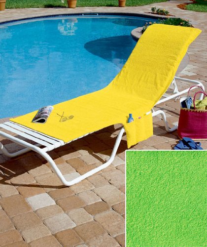 Brightly colored chair covers-kiwi