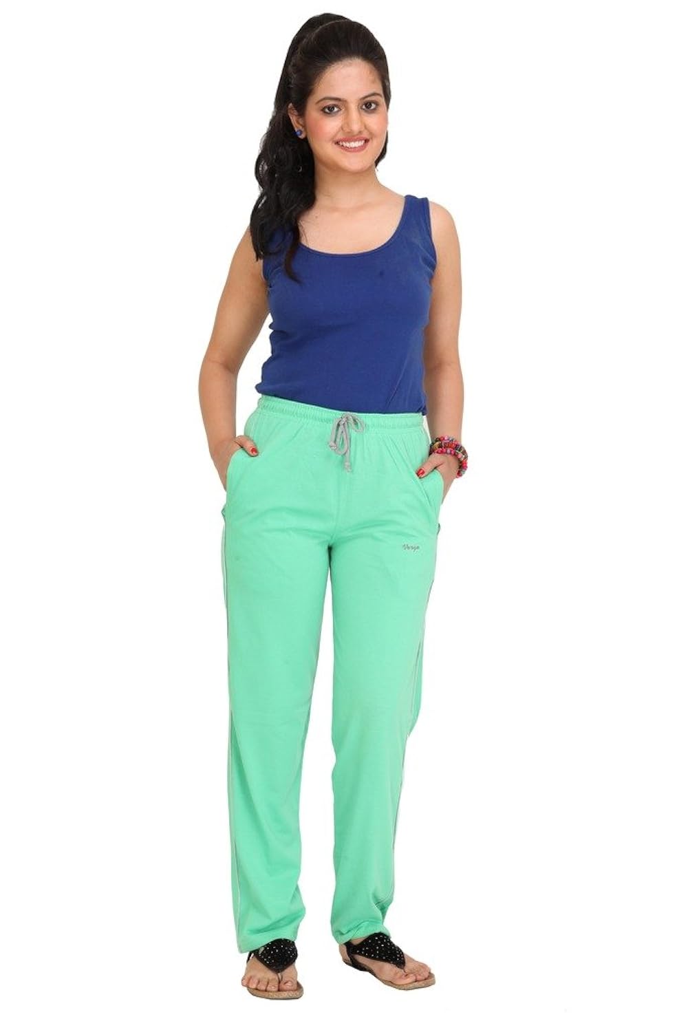 colors & blends - women's cotton pyjamas/lowers